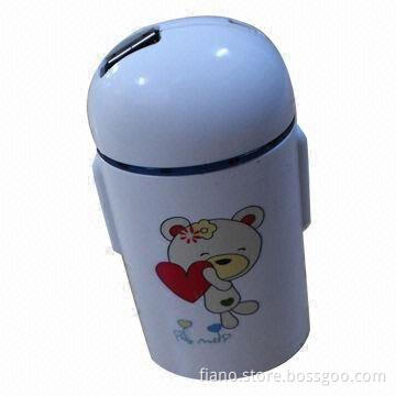 Power Bank with 5,000mAh Capacity, 5V DC, 1A Rated Input